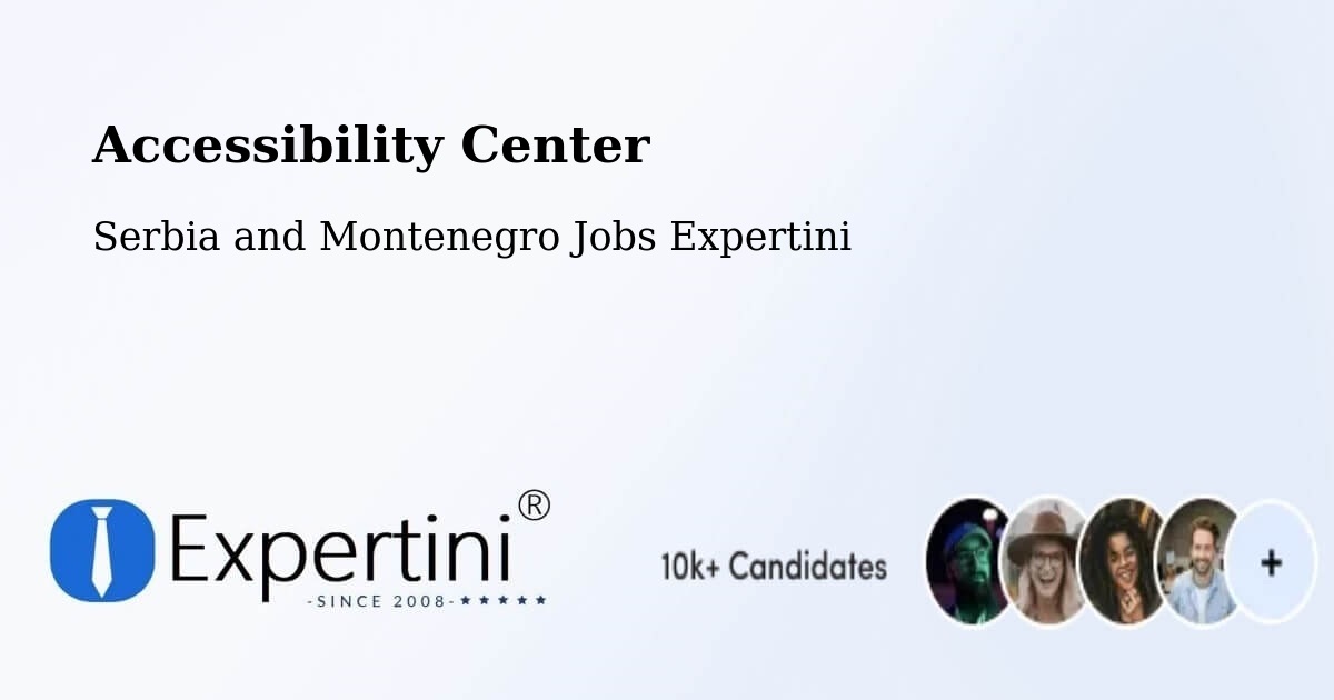 Accessibility Statement – Métabetchouan - Serbia and Montenegro Jobs Expertini