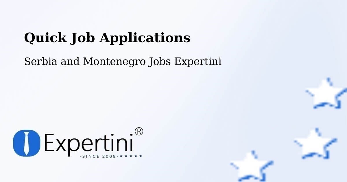 Quick Apply Feature – Métabetchouan - Serbia and Montenegro Jobs Expertini