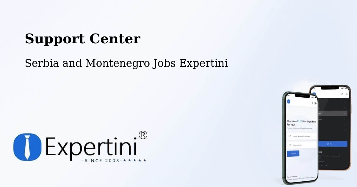 Support Services – Métabetchouan - Serbia and Montenegro Jobs Expertini